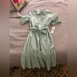Calvin Klein Shirt Dress - Size 8
